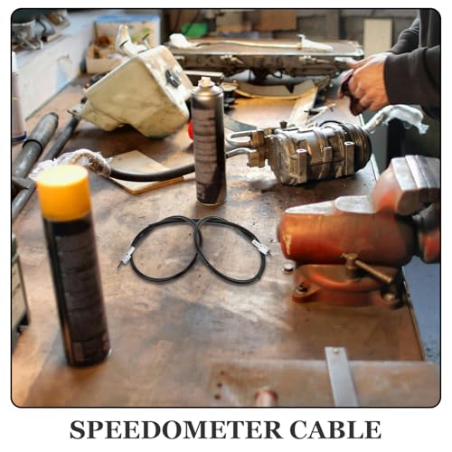 Cable de velocímetro para kart con núcleo de acero y cubierta de goma resistente 2