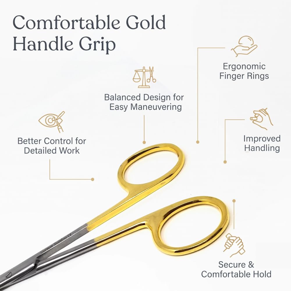 High Tech Iris Scissors - Precision Cutting -4