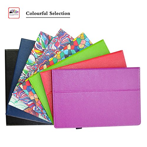 Insignia 11.6 NS-P11W7100 / NS-P11A8100 Case,Mama Mouth PU Leather Folio Stand Cover for 11.6" Insignia 11.6 NS-P11W7100 / NS-P11A8100 11.6 Inch Windows 10 Tablet PC,Dark Blue