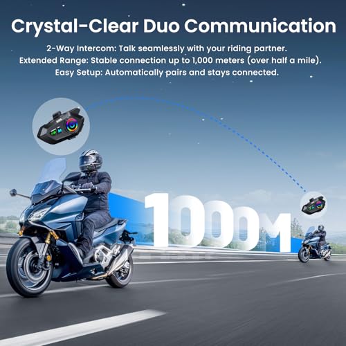 Khptop BT 5.4 Helmet Headset