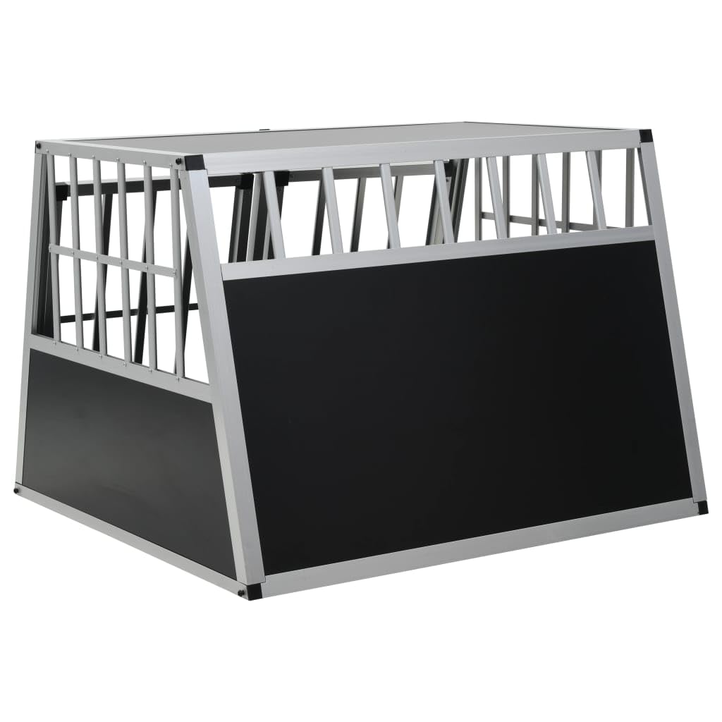 Generico Trasportino per Cani con Doppia Porta 94x88x69 cm,Argento,19.1kg,170665