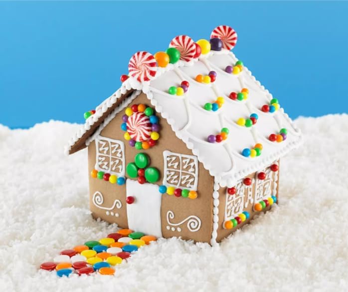 Create a treat Pre-Built Gingerbread Cookie House Kit
