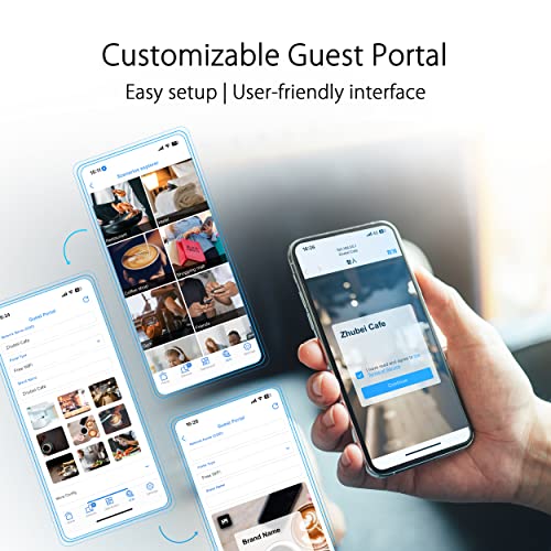 ASUS ExpertWiFi EBR63 AX3000 WiFi 6 Business Router - Custom Guest Portal & SDN, Easy Setup & Remote Management, Scalable with ExpertWiFi AIMesh, Free Commercial-Grade Security, VPN, VLAN - Image 4