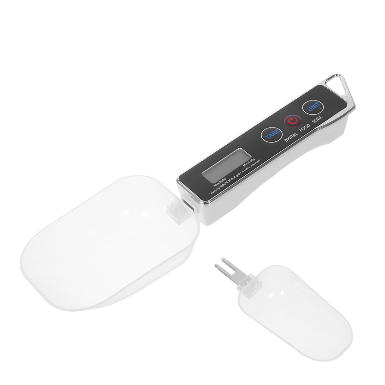 PRETYZOOM 3 Juegos de cocina electrónica cuchara electrónica báscula medidora de alimentos el plástico