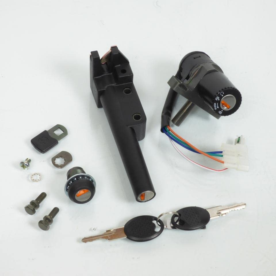 Kit de cerradura Vicma y juego de llaves sustitutorio para moto Hyosung 50 Rally