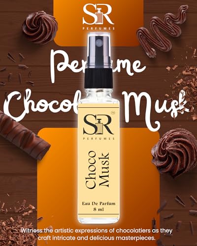 Image of Choco Musk Perfume | Eau De Parfum | Chocolate Vanilla Musk Scent | Long Lasting Fragrance | Unisex Perfume | 8 ml Tester (Pack of 1)