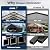 HOMSHADE 20x20FT Metal Carport with Removable Sidewalls & Windows, Heavy-Duty Enclosed Car Port Canopy with Galvanized Frame and Roof, Outdoor Garage Shelter for 2 Cars, Truck, Boat, Tractor, Tools