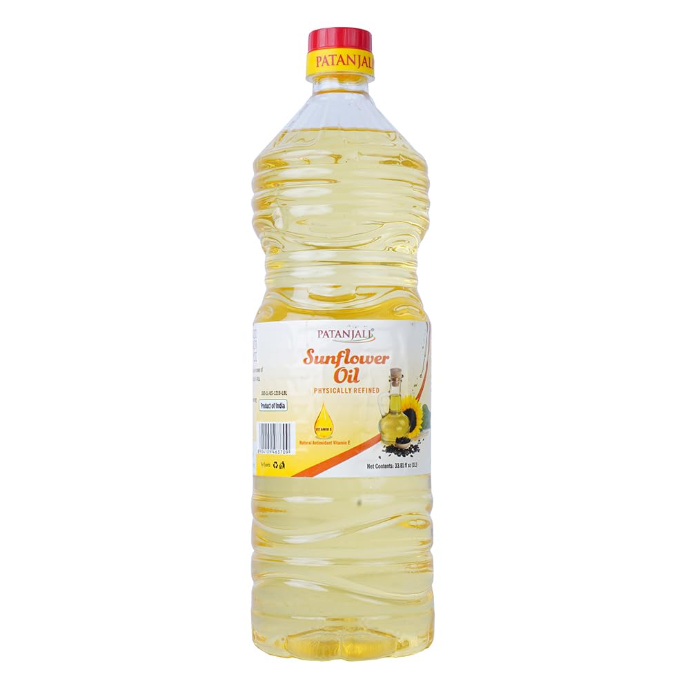 Patanjali Fortified Sunflower Oil, 1 L (B071XD2956) Amazon Price History, Amazon Price Tracker
