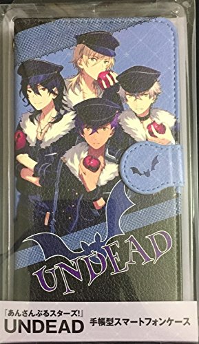 新品★あんスタ【UNDEAD】手帳型スマートフォンケース★スマホケース UNDEAD 手帳型スマートフォンケース