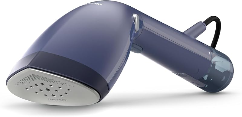 Philips 7000 Series 1500W gőzölő OptimalTEMP fém talppal, 28g/min, utazótáskával