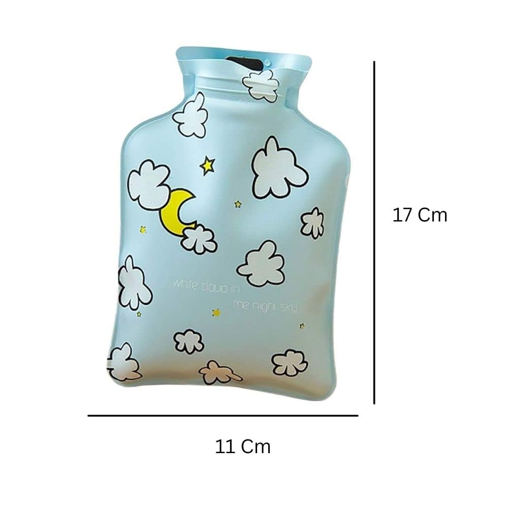 HOUSE HATCH Small Hot Water Bottle Heating Bag For Joint & Muscles Pain PVC Hot/Cold Water Bag(Color & Design as per availability) (Pack of 2)