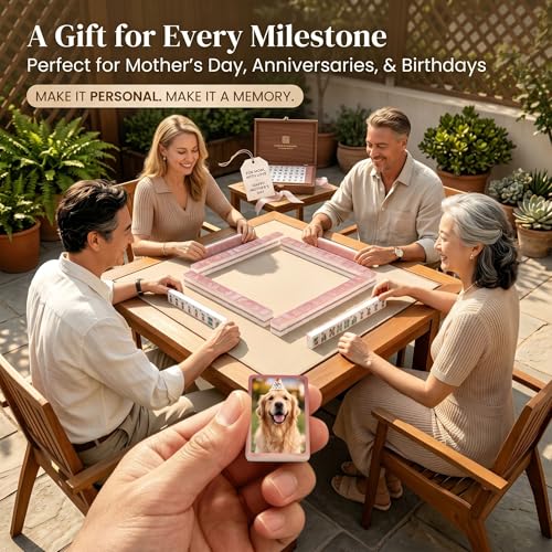 Juego de fichas American Mahjong personalizado 166 piezas miniatura 6