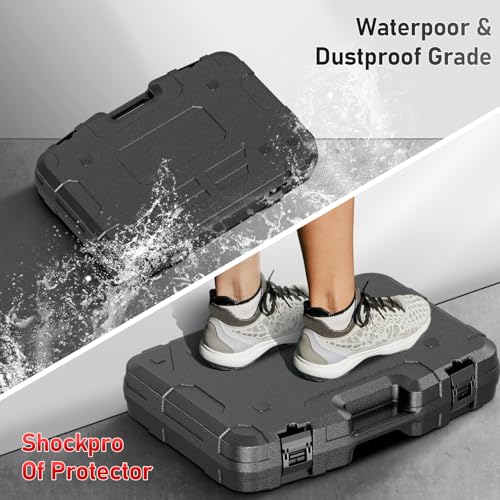 Image of Starlink Standard Gen 3 Protective Hard Case - Advanced Waterproof & Impact-Resistant Protection, Ideal for Satellite Dish and Accessories, Perfect for Outdoor, RV and Camping