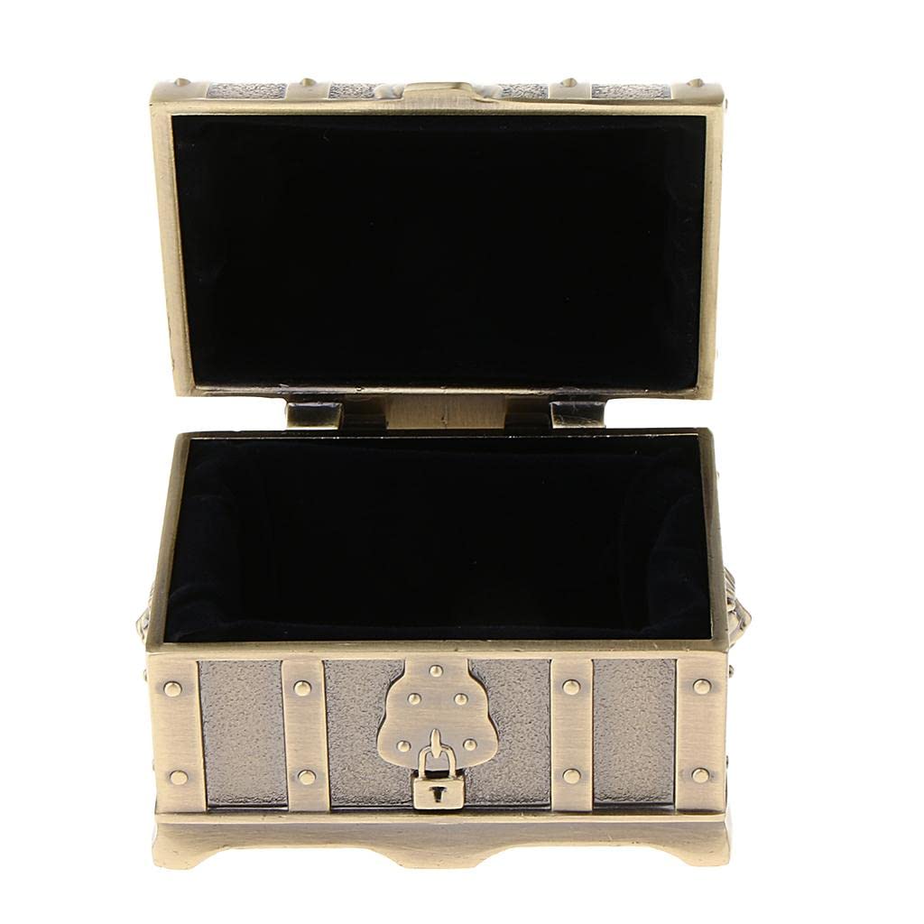 Amazon｜3セットヴィンテージ メタル 宝箱 小物入れ ジュエリー