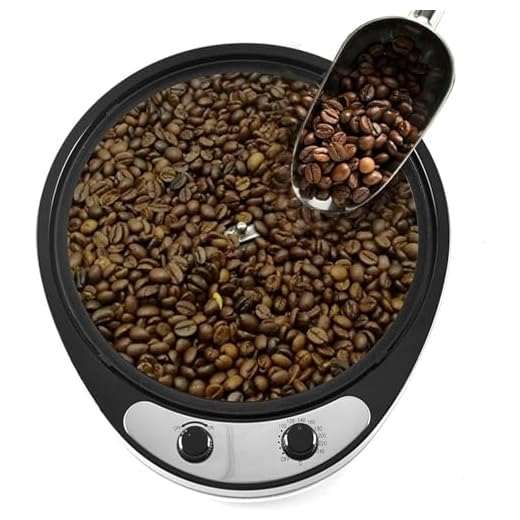 Máquina torradeira elétrica de café - temperatura ajustável: superfície inclinada de 0-240 ℃ / 45 ° para assar, torrador café doméstico para torrar grãos café em casa, capacidade máxima 800g