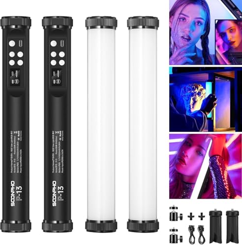 SOONPHO P13 撮影用 スティックライト RGBビデオライト 29CM 71owefeJc-L._UF350,350_QL50_.jpg