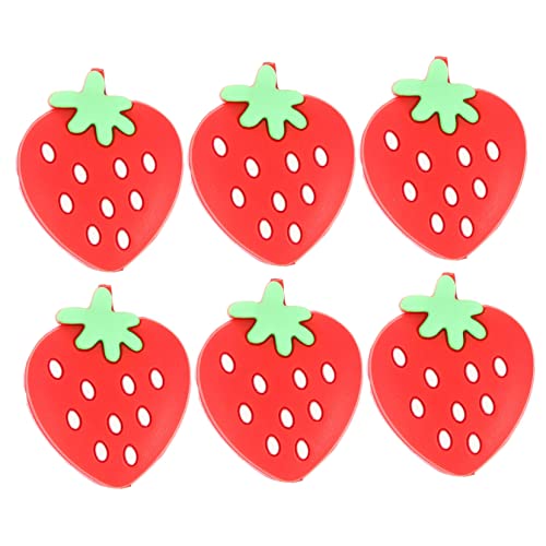 Hemoton 6Pcs Tennis Racket Vibration Dampeners Portable Silicone Shock Absorbers for Enhanced Control Comfort Consistency for Tennis Players