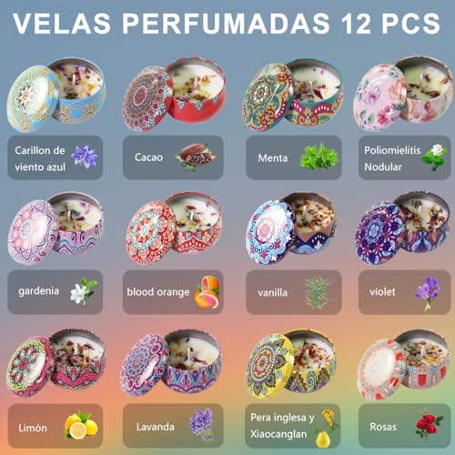 La mejor selección de Juegos de velas para comprar online. 8 Juegos de velas marca DQST (2)