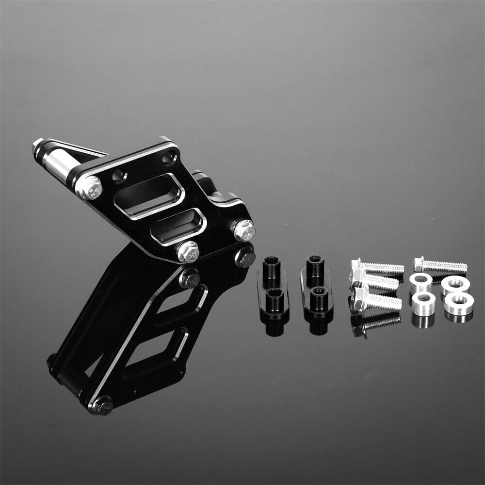 3D CNC CRF110F Chain Guide Guard Cover Accessories Compatible with CRF 110F 2013-2024 CRF50F 2004-2009 2011-2024 XR50R 2000-2003 Black Rear Chains Cover Sprocket Guard Chainring Guards
