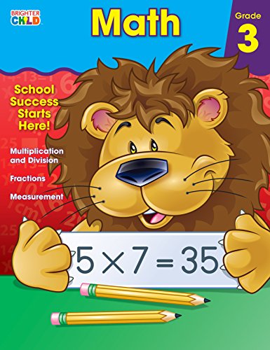 Math, Grade 3 (Brighter Child: Grades 3)