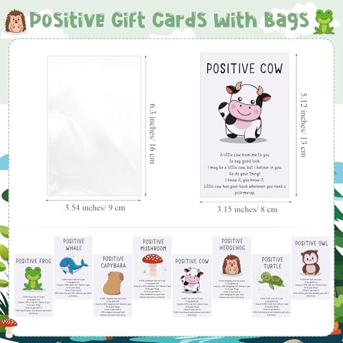 Image of Landical Positive Animal Keychains Bulk, Back to School