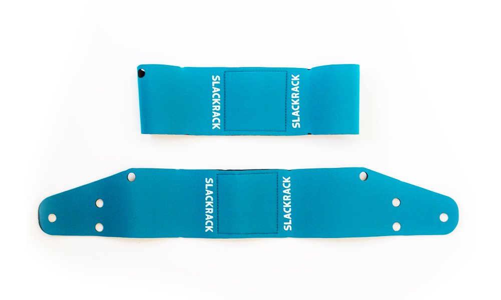 Gibbon Slacklines Neoprenschutzkappen für das Fitness Slackrack, Ersatzteile, blau, 2 Stück