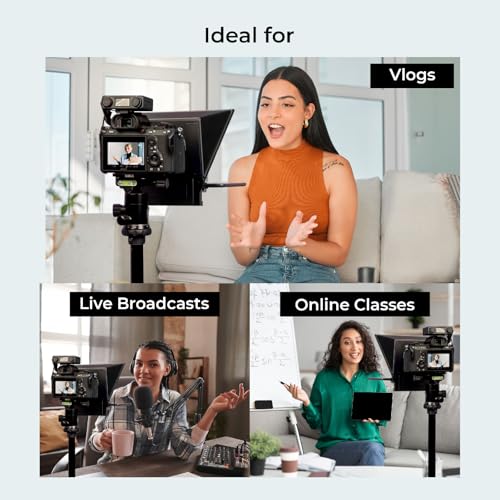 Digitek Store Digitek DTP-008 8" Portable Teleprompter - Image 6