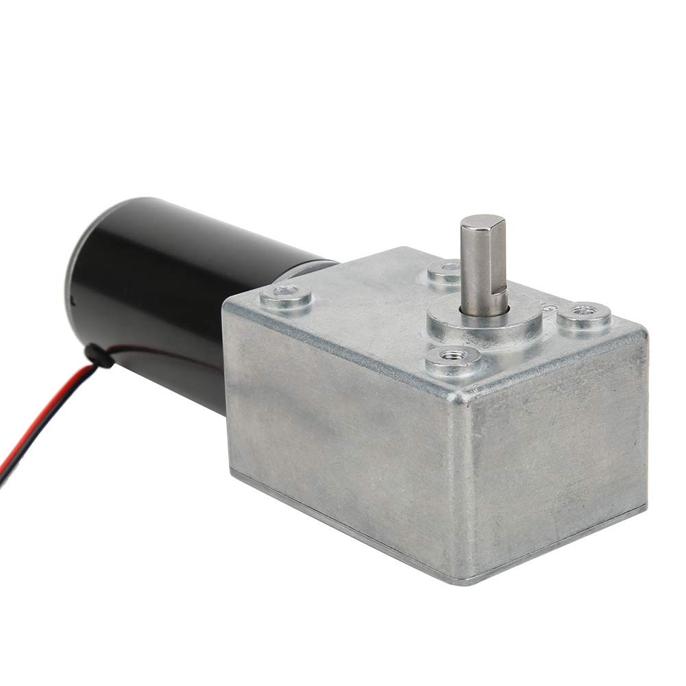 Fafeicy Motoriduttore A5882-45 Mini Motoriduttore con Riduttore di velocità CC 24 V 30 W per Accessori Elettrici, Compatto con Rapporto di Riduzione 176, Ideale per Progetti Fai da Te e Uso