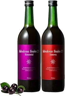 ファビュラスフルーツ23 コンビ (2本セット) アサイーベリー クコの実 ザクロ ベリー類など 23種類のフルーツでできた果実100%飲料 と βグルカン グルコサミン レスベラトロールを配合した高機能な 健康飲料 美容飲料 美容ドリンク の...