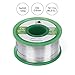 Lead Free Solder Wire Sn99.3 Cu0.7 with Rosin Core for Electrical Soldering 100g (0.6 mm) by TAMINGTON