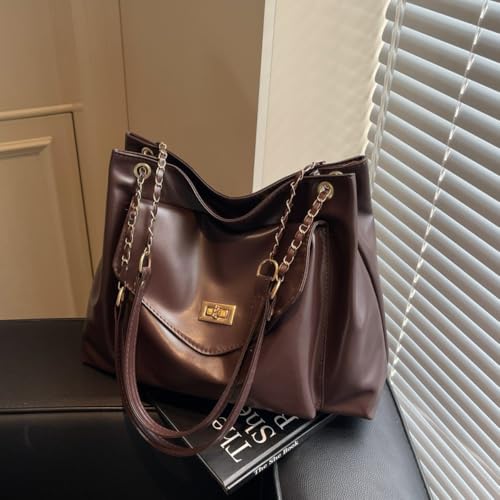Bolso cruzado de PU con cierre y gran capacidad miniatura 1