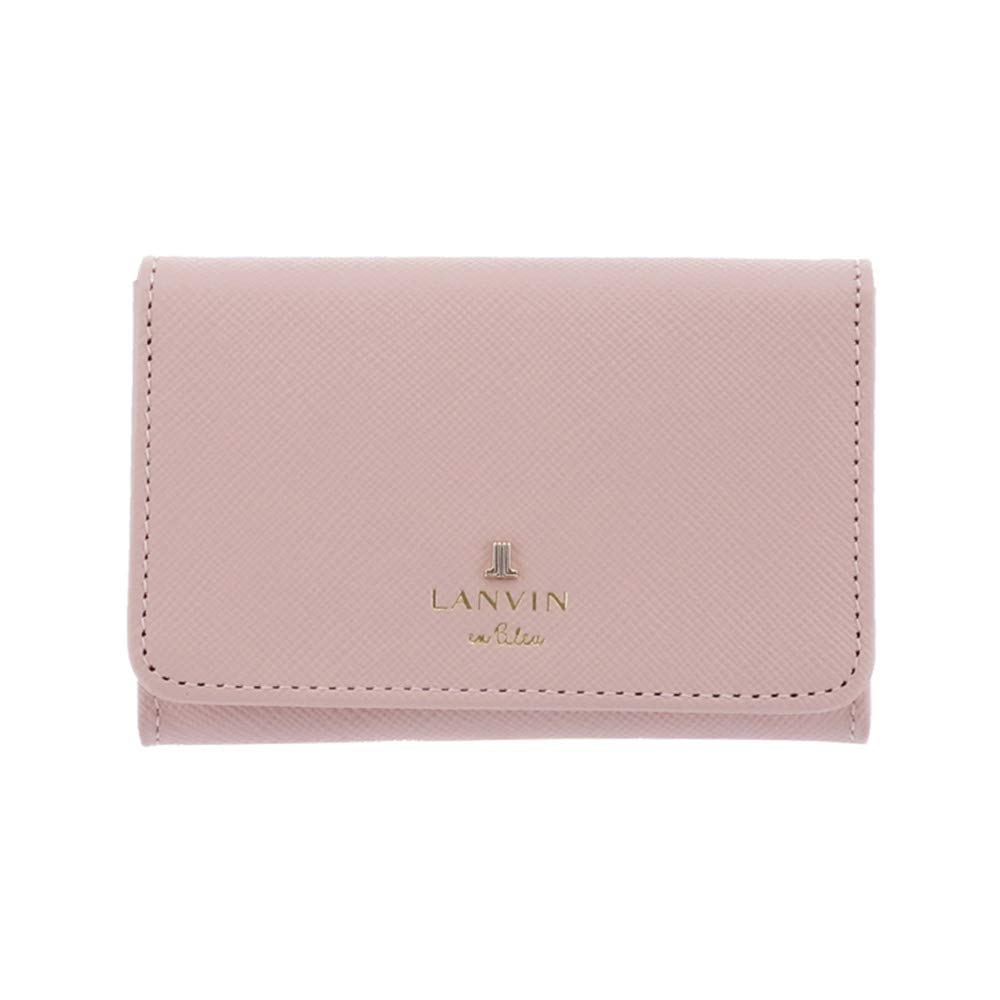 【新品未使用】 LANVIN en Bleu 名刺入れ　ペールピンク Amazon.co.jp: [ランバンオンブルー] リュクサンブール 名刺入れ