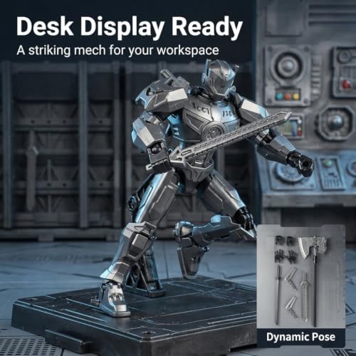 Image of Black Wanderer T13 Action Figure, Self Assembled Titan 13 Robot