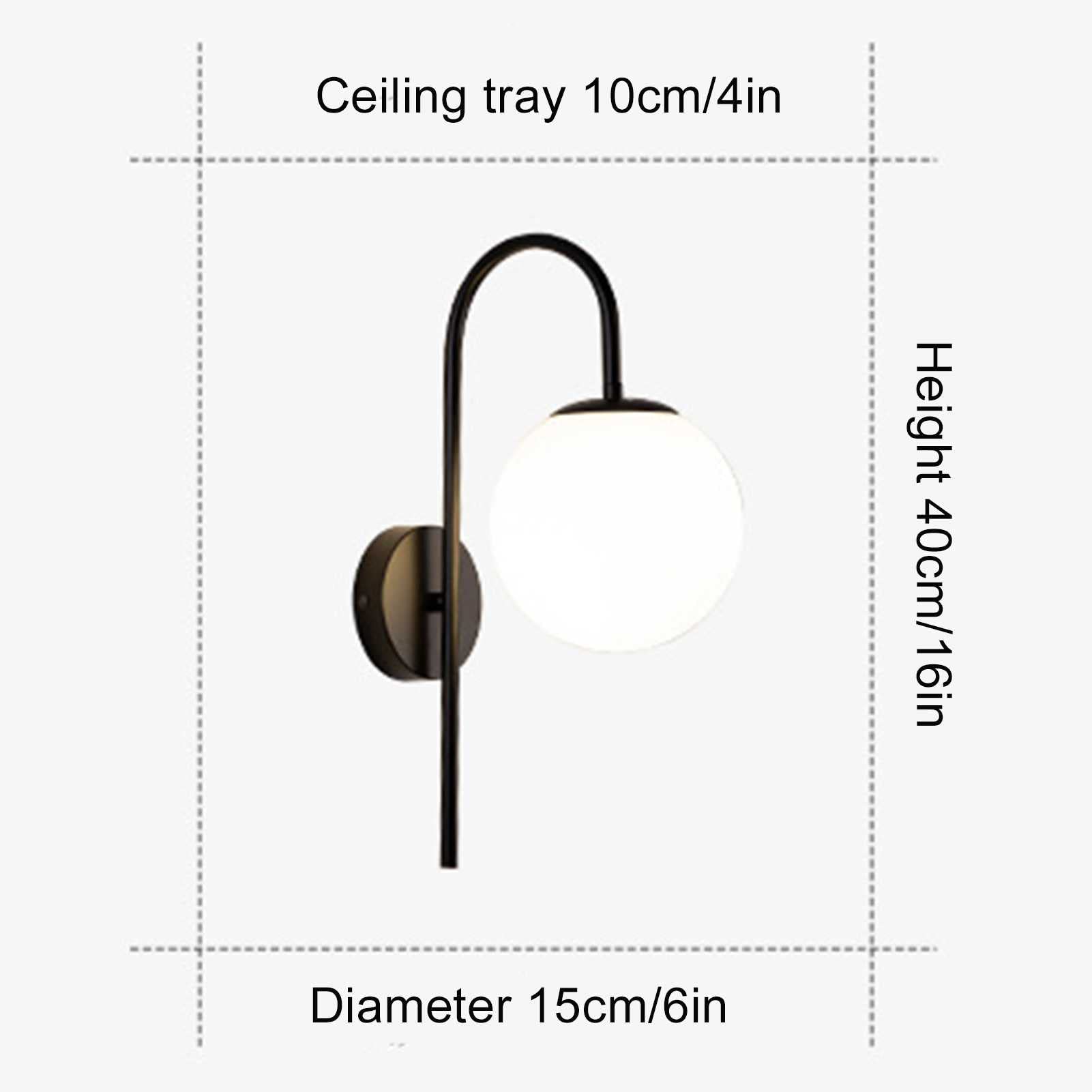 Lampada da Parete Applique da Parete, Lampada a Collo D'Oca Industriale Moderna da 12 W, Illuminazione montata in Ottone Spazzolato Lampade da corridoio/Portico Creative personaliz