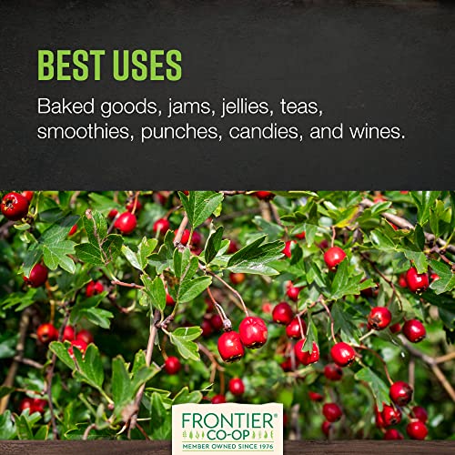 Frontier Co-Op Organic Whole Hawthorn Berries 1Lb #TOP3
