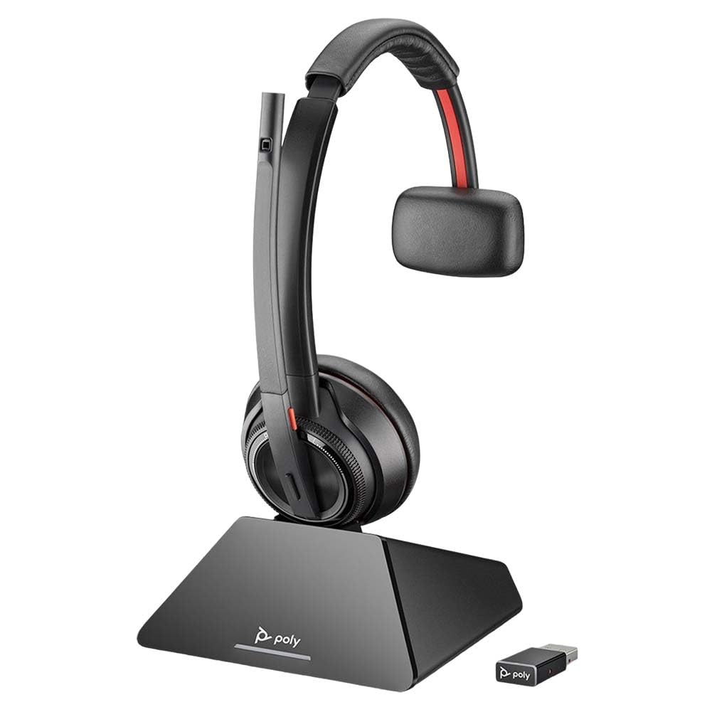 Poly Savi 8210 UC USB-A Mono DECT Headset für Microsoft Teams