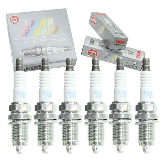 6pcs Double Iridium Spark Plugs For Honda Odyssey Passport Ridgeline Acura TLX E
