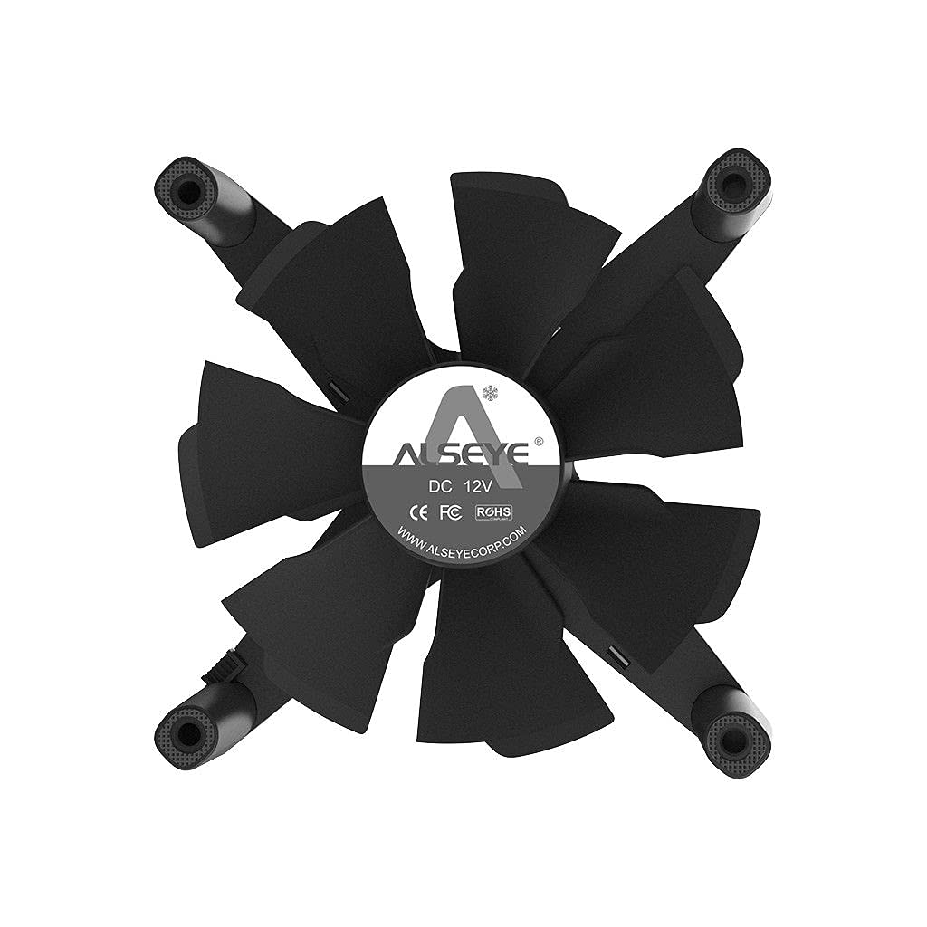 Inter-Tech ALSEYE X12 KIT Boitier PC wentylator 12 cm, szary