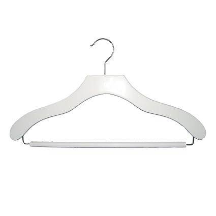 NAHANCO 200721WHU AHANCO Wooden Suit Hangers -