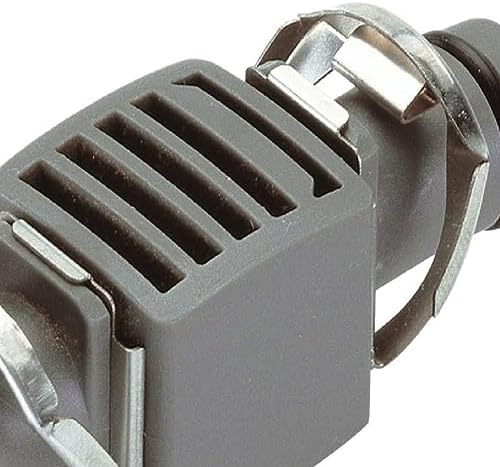 Gardena Micro-Drip system łącznik 4,6 mm (3/16"): Łącznik z tworzywa sztucznego do przedłużania rury rozdzielczej systemu Micro-Drip (8337-20)