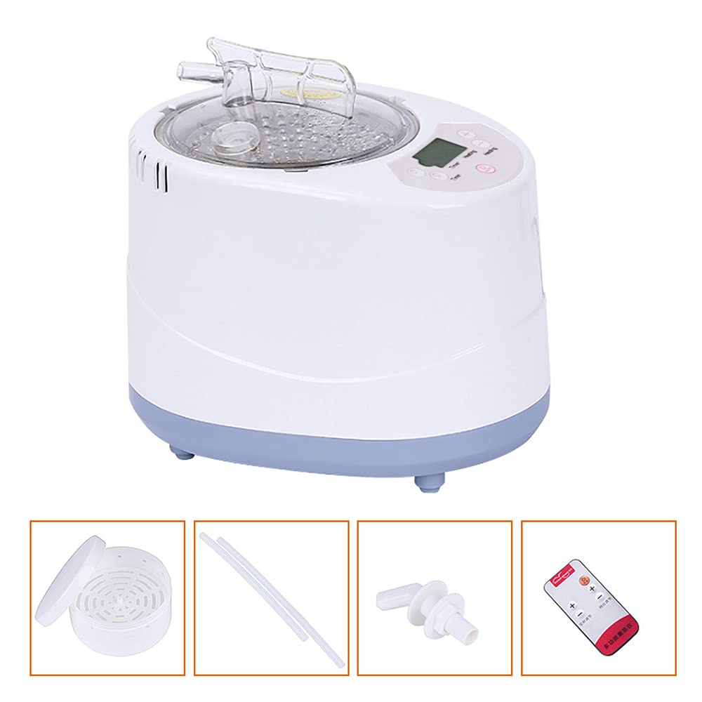 3 l - Macchina per il fumo, 1000 w sauna generatore di vapore per sauna spa tenda fisioterapia + telecomando, per la terapia a vapore a casa fumigazione terapia corporea tenda spa