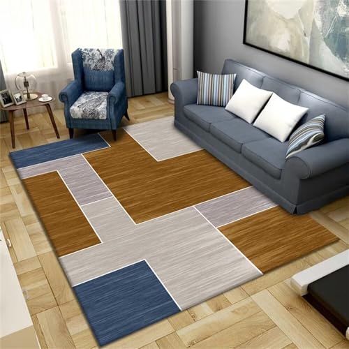 Tapis doux de chambre rectangle géométrique 70X140cm pour décoration