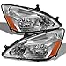 AKKON - For 2003-2007 Honda Accord Coupe/Sedan Model OE Replacement Headlights Driver/Passenger Head Lamps