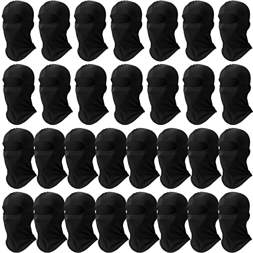 30 Pcs Balaclava Ski Face Mask Full Face Cover Mask UV Protection Cooling Neck Gaiter Summer for Men Women Winter Outdoor