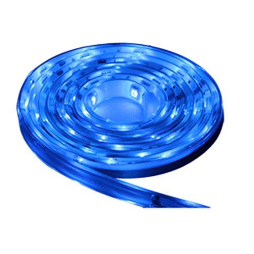 Lunasea Flexible Strip LED Lighting - 5M w/Connector - Blue - 12V - LLB-453B-01-05 Marine RV Boating Accessories