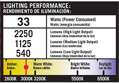 Miniatura 8 de HB -101 Hampton Bay Luz de inundación LED integrada de bajo voltaje para exteriores con 3 niveles de intensidad