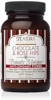 Shea Terra Máscara facial de chocolate y rosa...