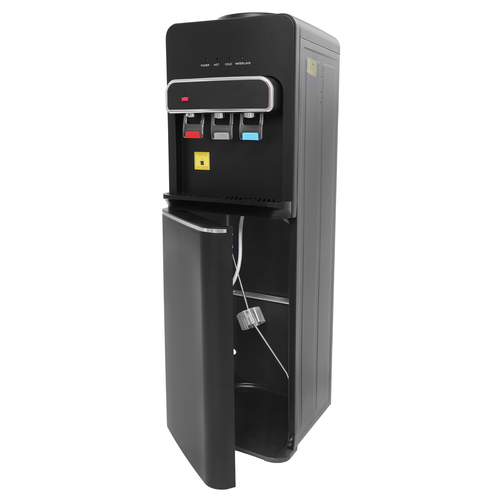 Staande waterdispenser met warme en koude uitloop, 550 W