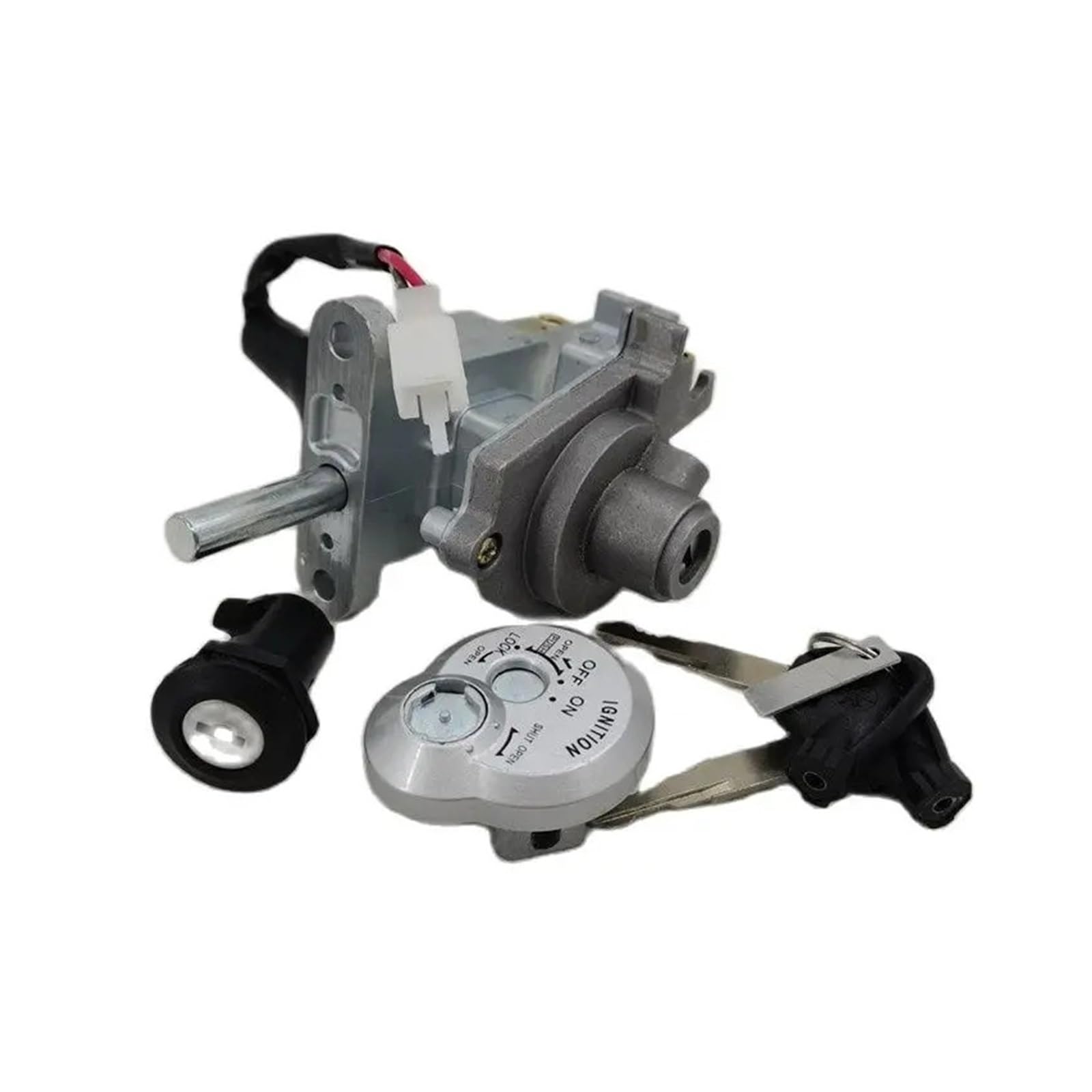 Ajuste Para Yamaha CYGNUS Z 125 XA125, Pieza De Repuesto Para Patinete, Juego Interruptor Llave Encendido, Bloqueo Asiento Cerradura de encendido con llaveJuego