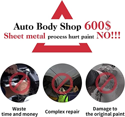 Autopdr Paintless Dent Repair Kit, Car Dent Removal Tool With New Leveling Hammer And 33 Pull Tabs, Suitable For Removing Dents Of Various Sizes And Hail Damage #TOP1